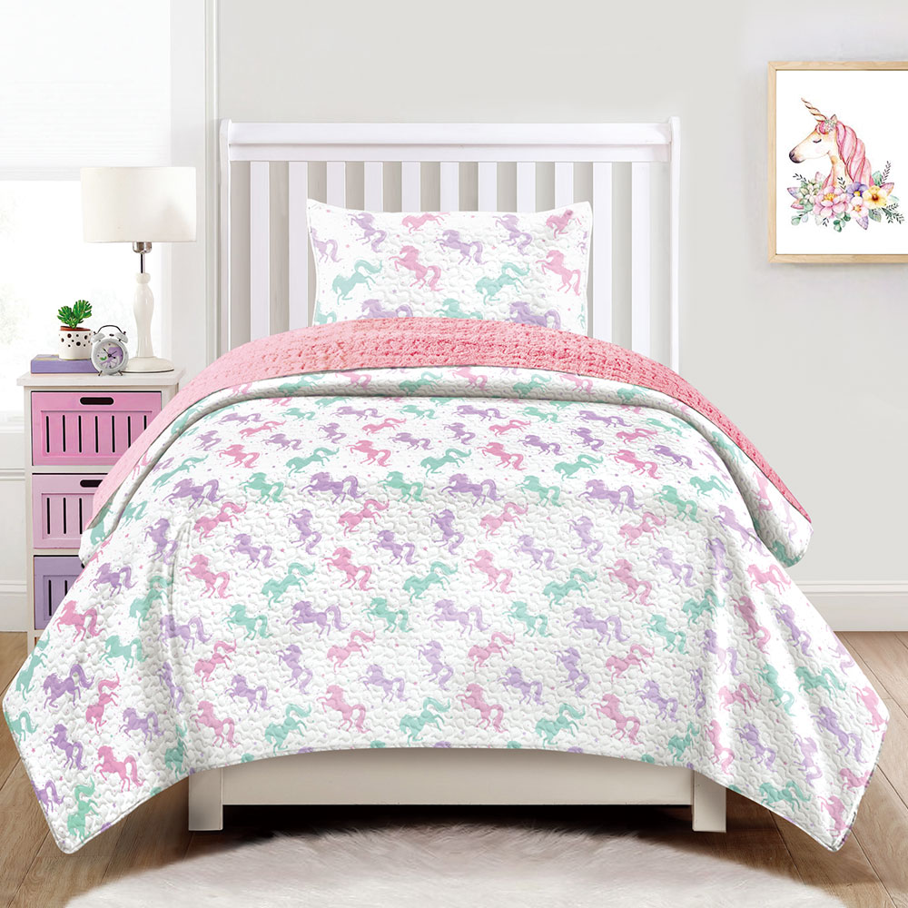 Soft Sherpa Ultrasonic Bedspread