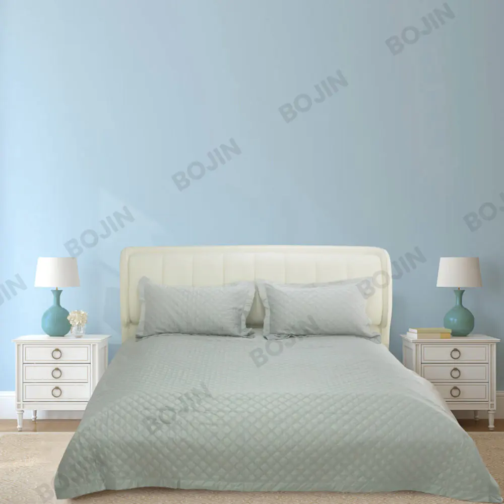 Satin Ultrasonic Bed Spread Set