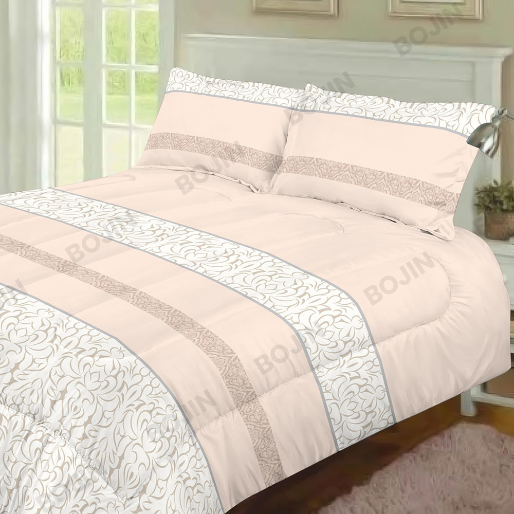 100% polyester microfiber printed comforter set bedding set