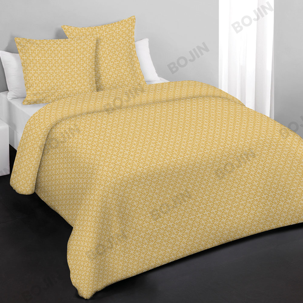 100% polyester Print Flower Pattern Blue  microfiber duvet bedding set